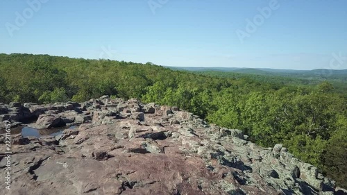Hughes Mountain with background scenery