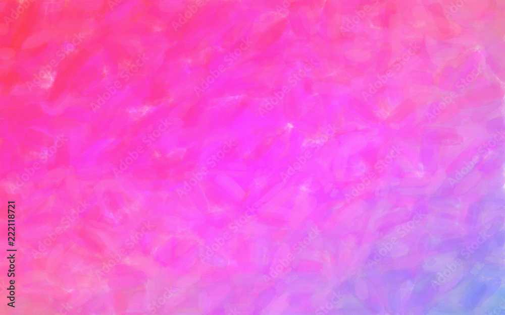 Abstract illustration of red purple and blue Watercolor with low coverage background, digitally generated.