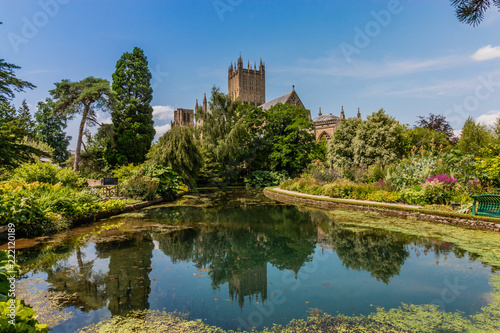 Obraz na plátně Wells Cathedral, Somerset