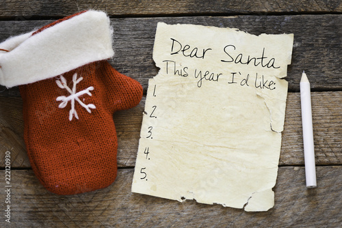 Canvas-taulu Dear Santa