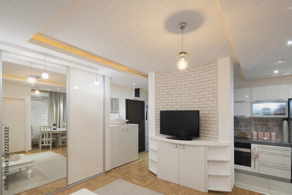 small dining room with kitchen.interior small dining room with kitchen.interior