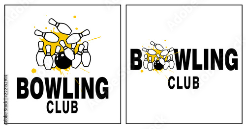 bowling club logo