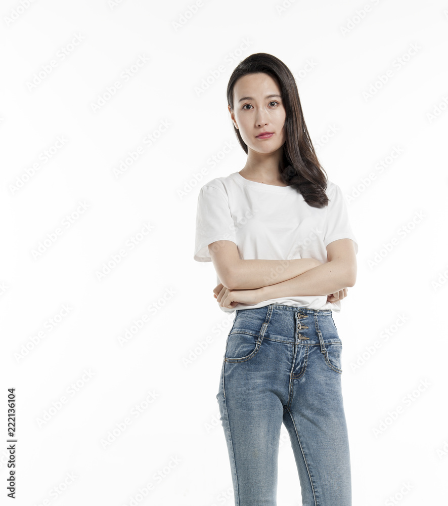 Fototapeta premium portrait of young woman