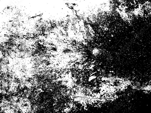 Grunge background, vector, black and white, structure with dirt, cracks,spots