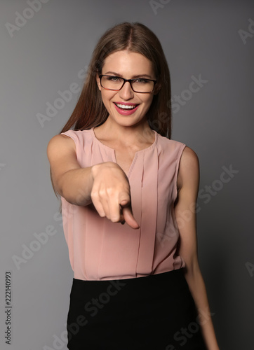 Young confident businesswom...