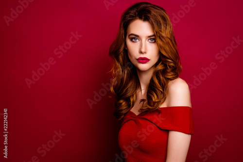 Portrait of magnificent, exquisite, winsome, lovable, fascinatin