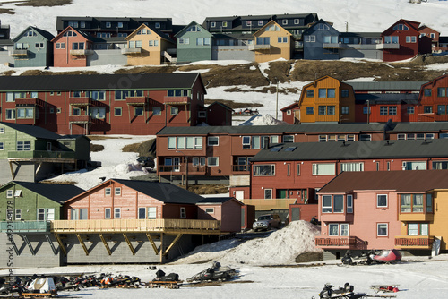 Longyearbyen, archipel du Spitzberg, Svalbard photo