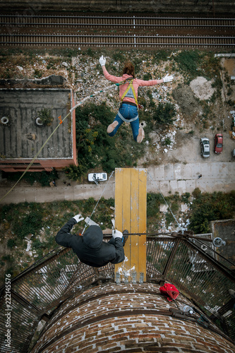 ropejumping photo