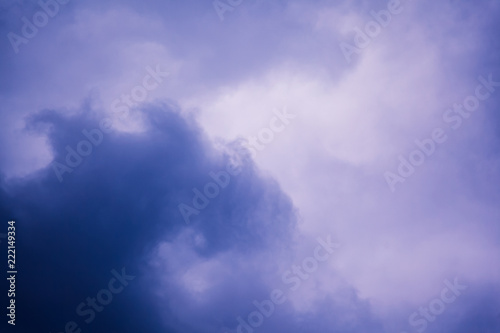 The image of clouds in the skym photo