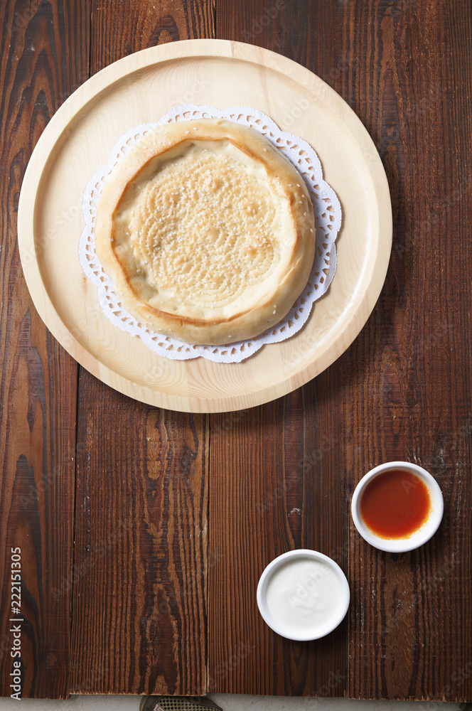 China Xinjiang food hand grab cake China Xinjiang food hand grab cake