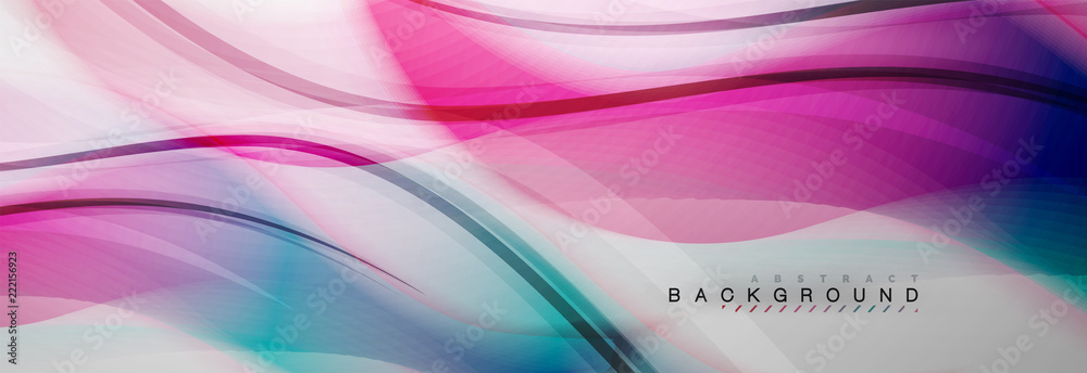 Smooth blur wave background Smooth blur wave background