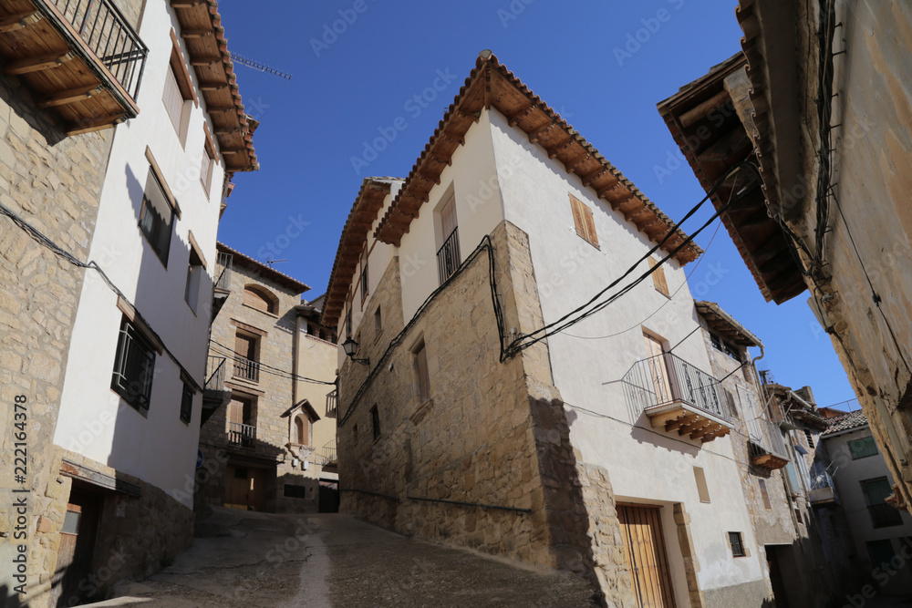 Architectural detail of Spanish village