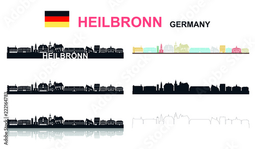 Heilbronn, großes Set