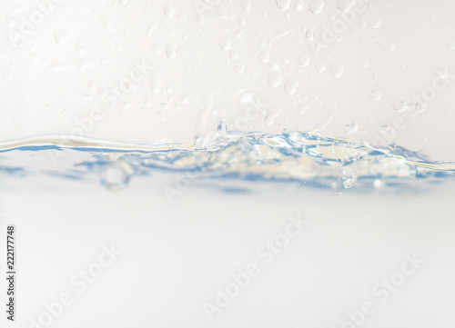 Water with splash. Suitable for background.