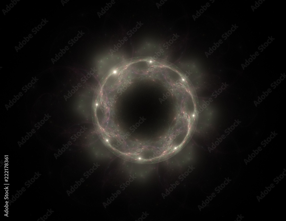 Abstract design made of sacred symbols signs geometry and designs on the subject of astrology alchemy magic