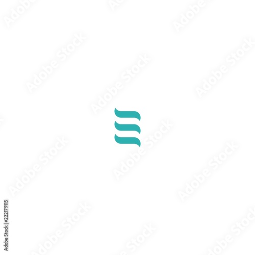 logo e waves  abstract