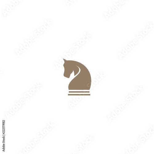 logo horse abstract