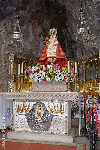 
Virgen de Covadonga en Asturias España

