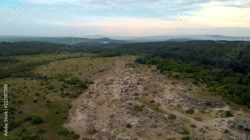 4k Drone footage of 