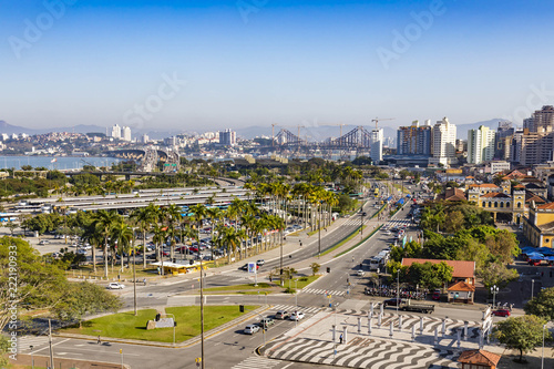 View of Florianópolis City Downtown
