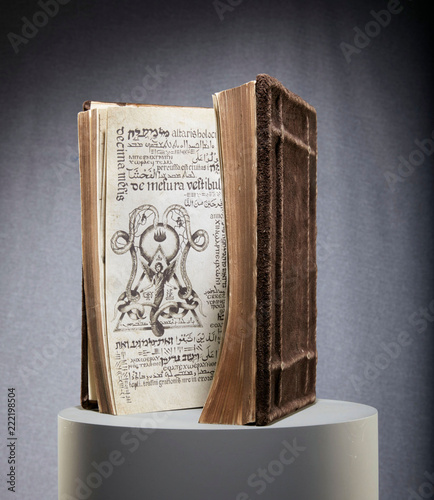 Ornate magic spellbook
