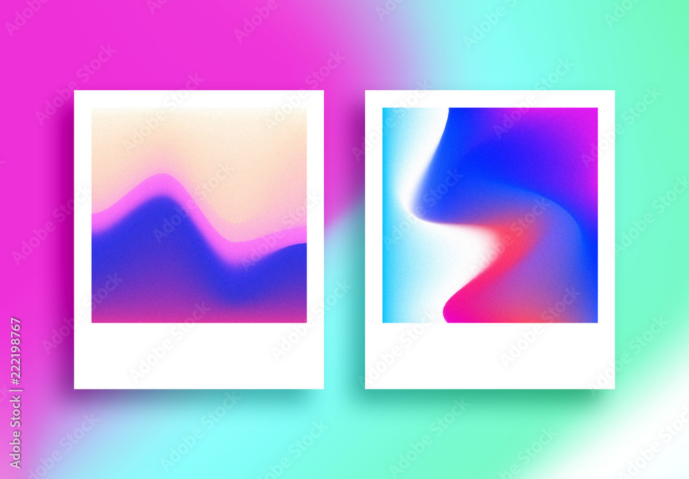 ホログラムグラデーションセット Stock Template Adobe Stock ホログラムグラデーションセット Stock Template Adobe Stock