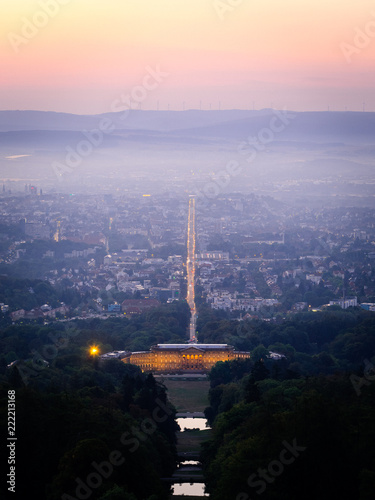 Wilhelmshöhe am morgen