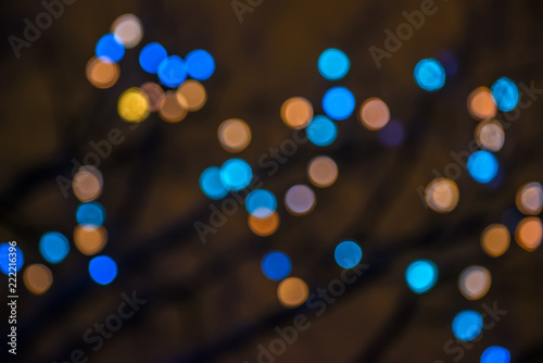 Blurred lights