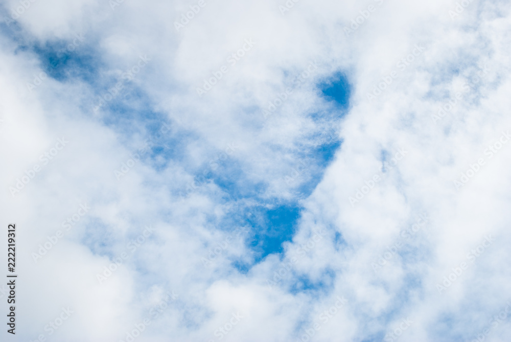 Obraz premium Sky clouds, sky with clouds and sun