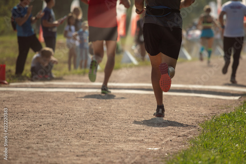 running legs on marathon 