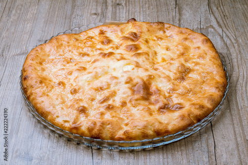 Ossetian pie with cheese