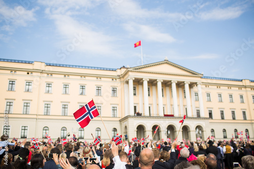 Norwegian royal house Norway Palace King photo