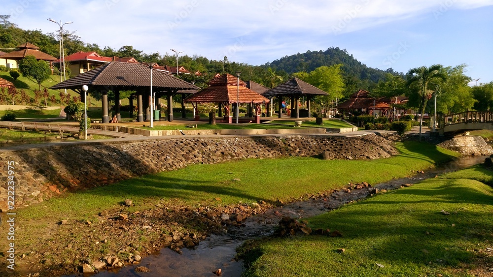 a view at recreational area