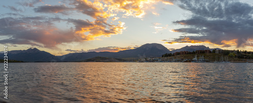 Sunset on Dillon Lake