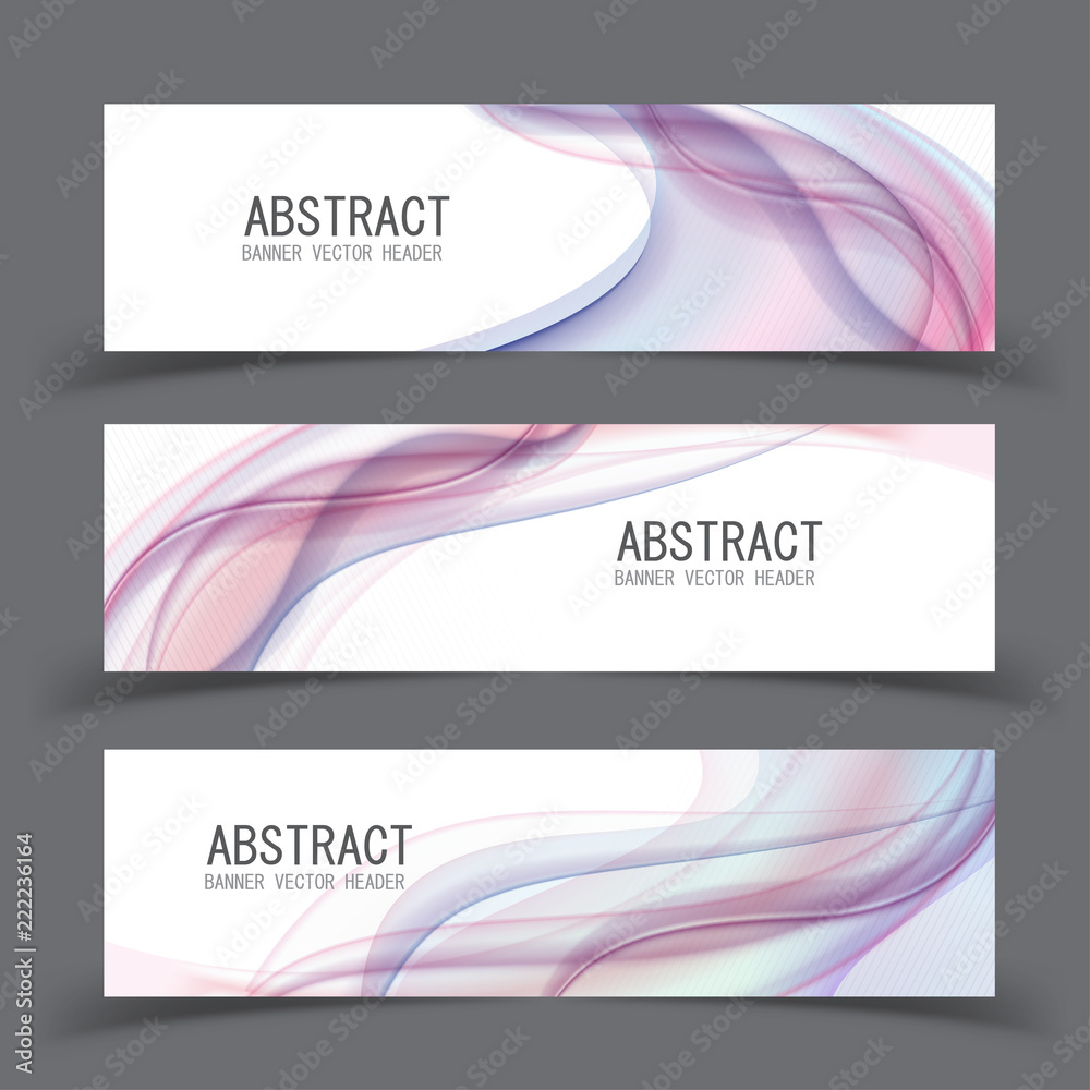 Fototapeta premium Vector abstract design banner template.vector illustration.