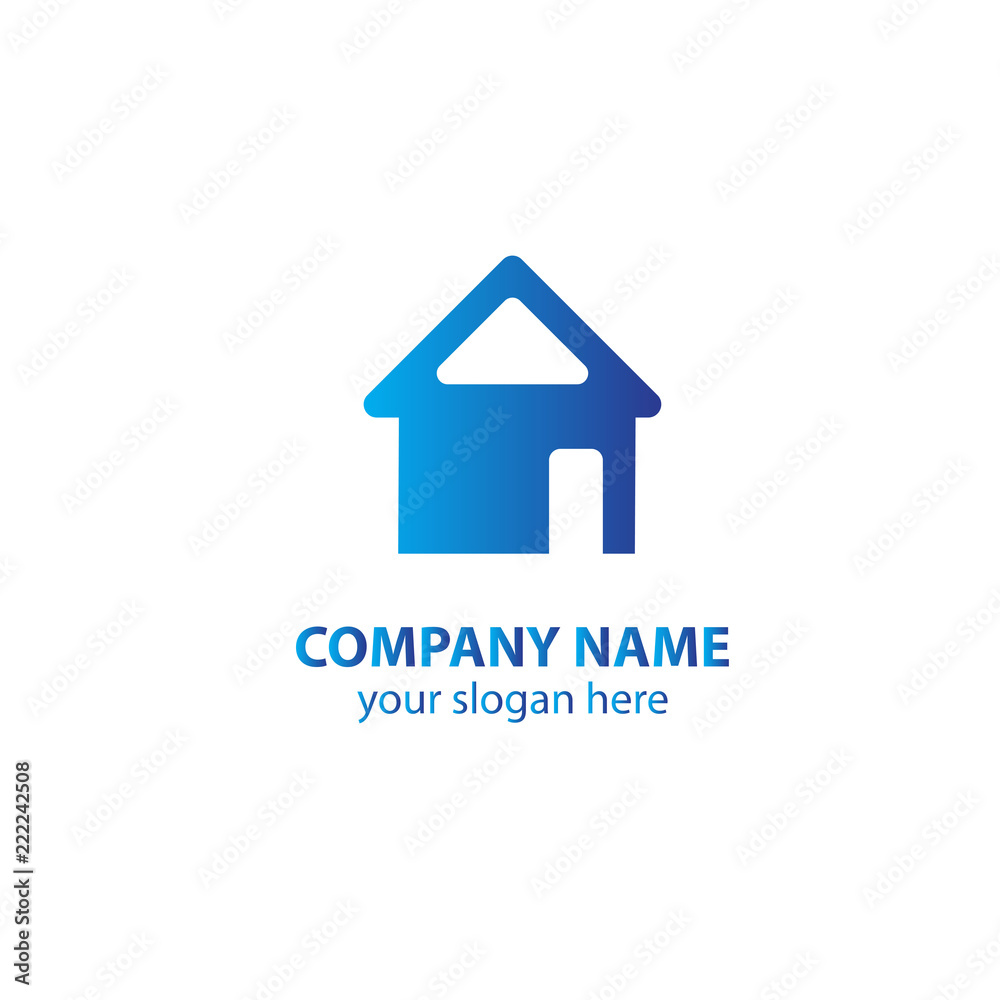 home logo design element, logo design template home logo design element, logo design template