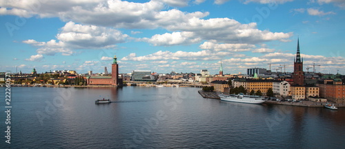 Photography Panorama of Stockholm,Sweden
