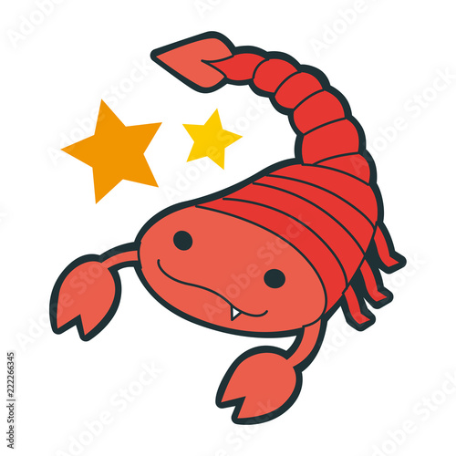 十二星座の蠍座のイラスト 笑顔の真っ赤な蠍のキャラクター Stock Vector Adobe Stock 十二星座の蠍座のイラスト 笑顔の真っ赤な蠍のキャラクター Stock Vector Adobe Stock