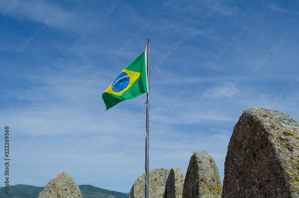 Bandera De Brasil Foto de stock y más banco de imágenes de Bandera - Bandera,  Brasil, Diseño - Temas - iStock