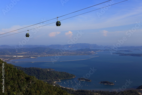 Sky Bridge and Cable Car, Langkawi island, Malaysia, Asia