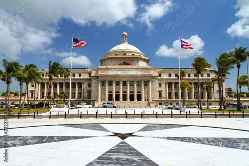 The Capitol of Puerto Rico (Capitolio de Puerto Rico) in San Juan, Puerto Rico