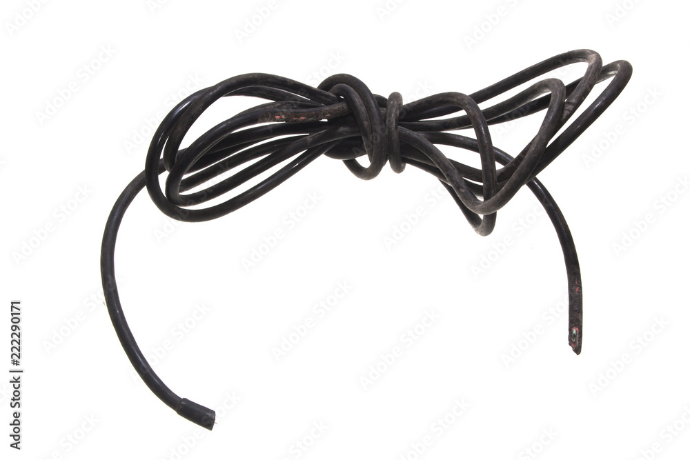 electrical wiring isolated on white background electrical wiring isolated on white background