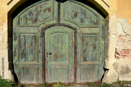 Old and weathered door