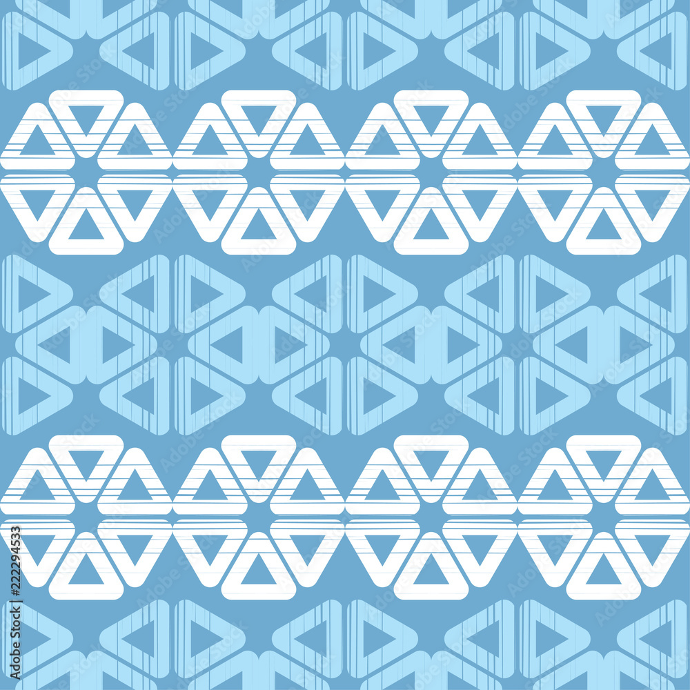 Seamless abstract geometric pattern. Mosaic texture. The shapes of hexagons. Brushwork. Hand hatching. Scribble texture. Textile rapport. Seamless abstract geometric pattern. Mosaic texture. The shapes of hexagons. Brushwork. Hand hatching. Scribble texture. Textile rapport.