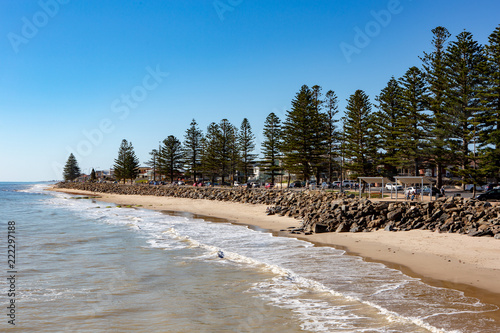 Εκτύπωση καμβά The beautiful Brighton foreshore on a sunny day with blue sky in South Australia