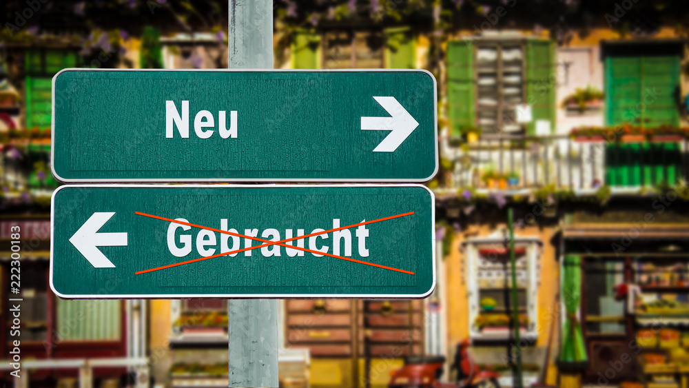 Schild 350 - Gebraucht