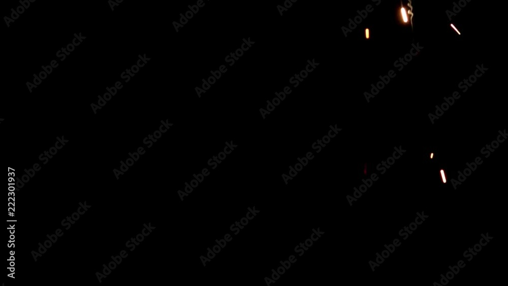 Sparks generated on a black background, good for graphic resources. Sparks generated on a black background, good for graphic resources.