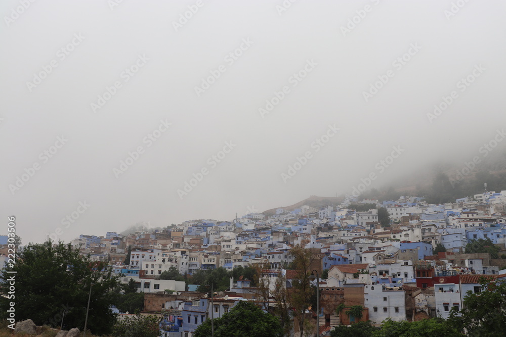 Chefchaouen,morocco,Panoramic view