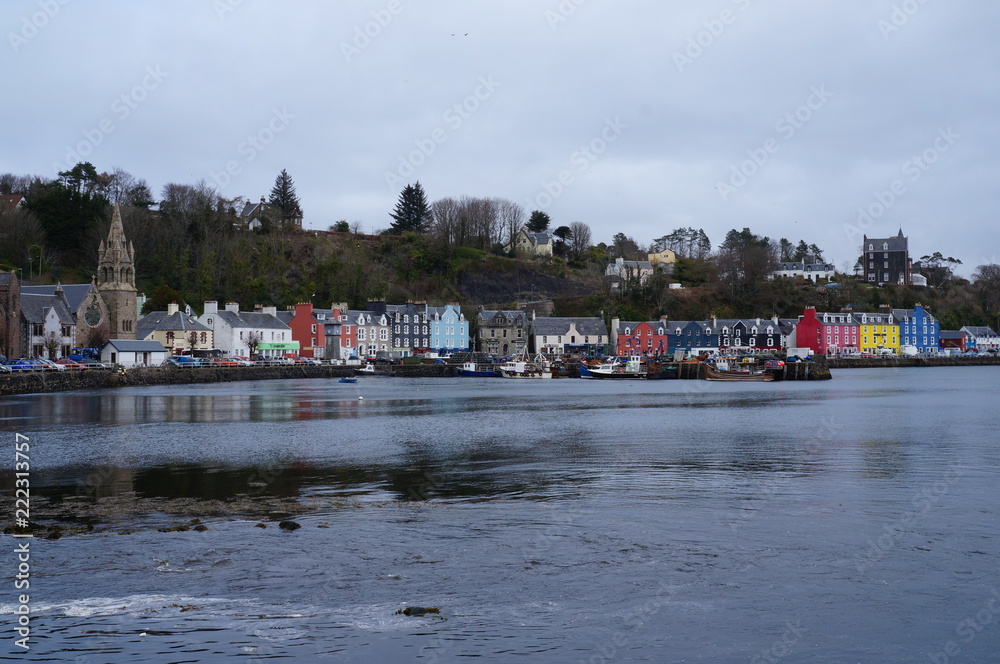 Obraz premium Maisons colorées