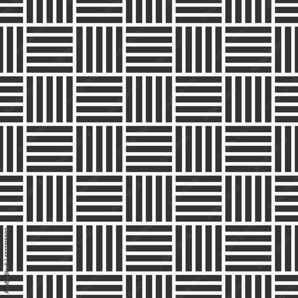 Vector seamless pattern of intertwined stripes. Vector seamless pattern of intertwined stripes.